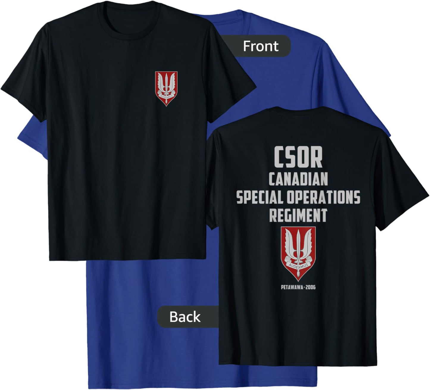 Canadian Special Force Regiment Canadian Armed Forces T-Shirt - T-Shirt | Royal
