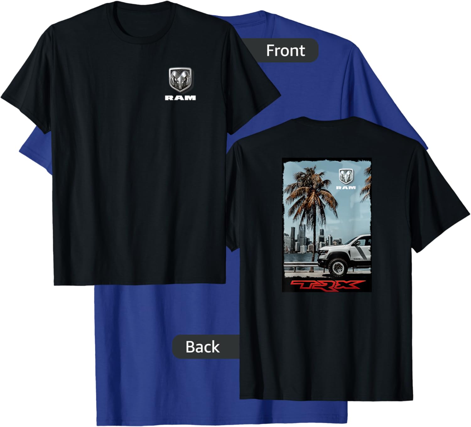 RAM Trucks TRX Palm T-Shirt - T-Shirt | Royal