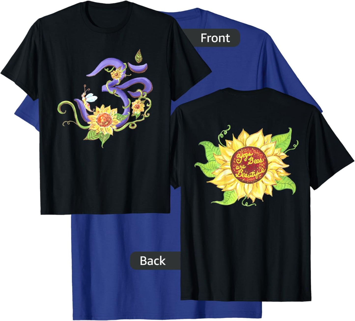 Sunflower Om T-Shirt - T-Shirt | Royal