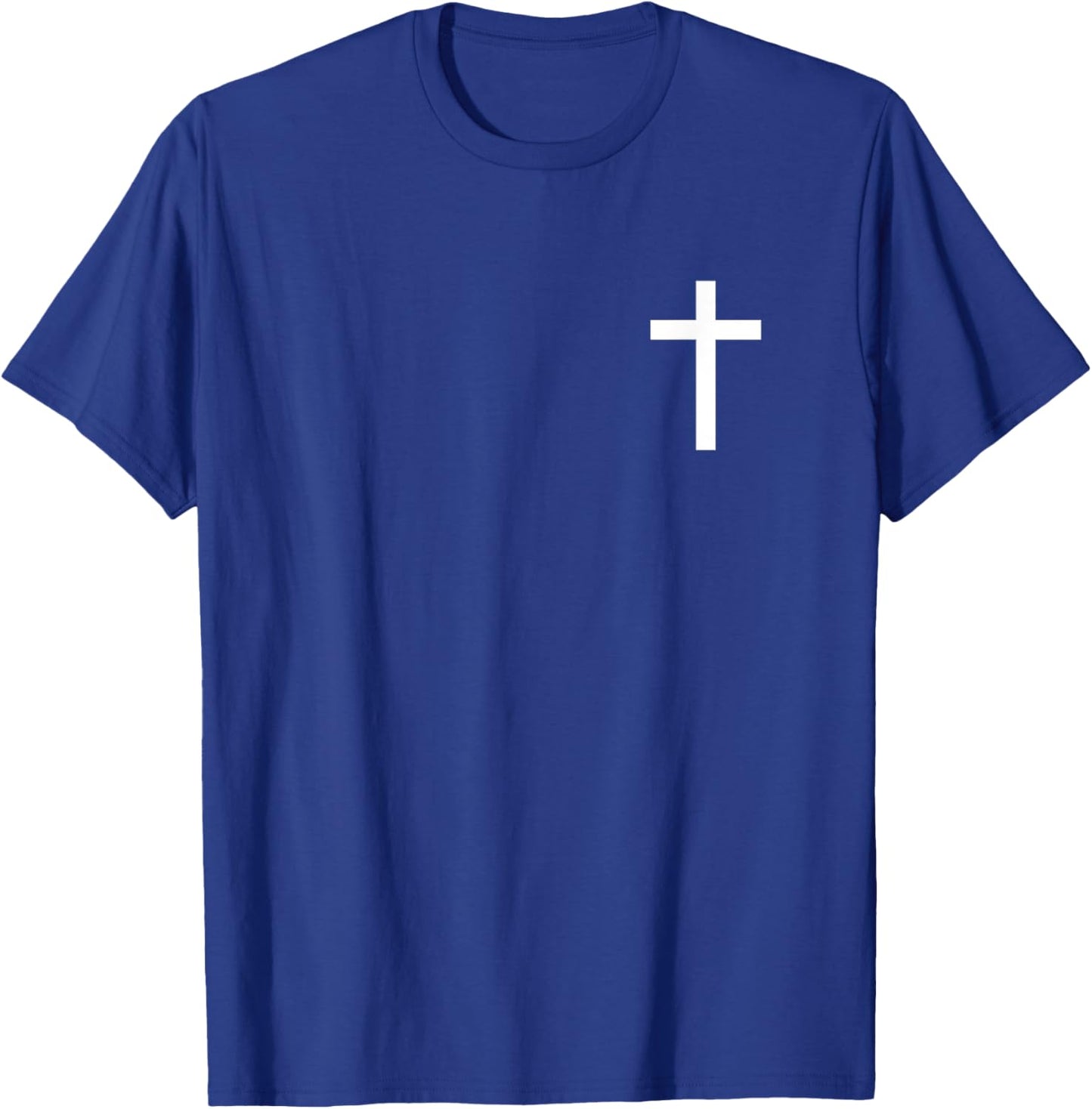 Christian - Jesus Cross T-Shirt - T-Shirt | Royal