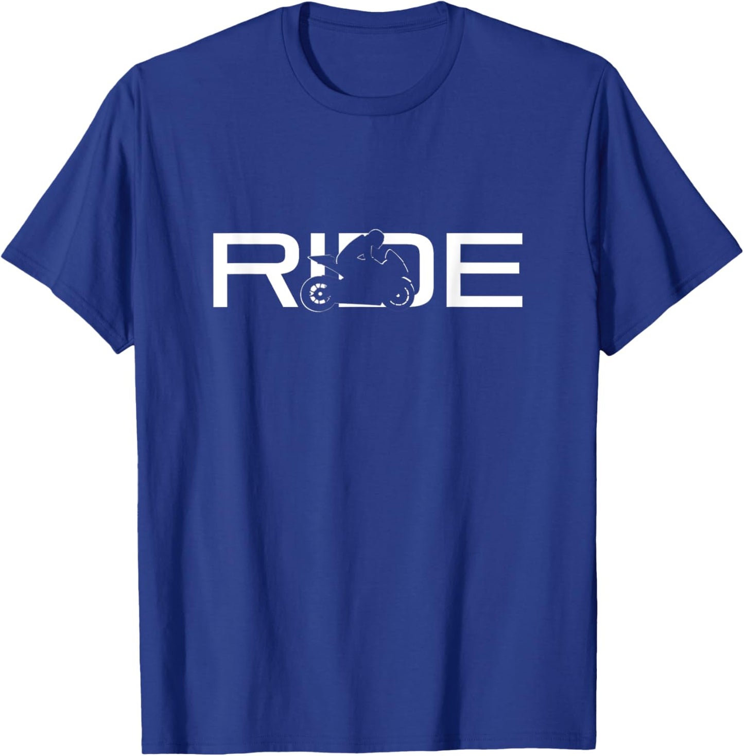 Motorcycle Clothing for Bikers -Adults Black Small T-Shirt - T-Shirt | Royal