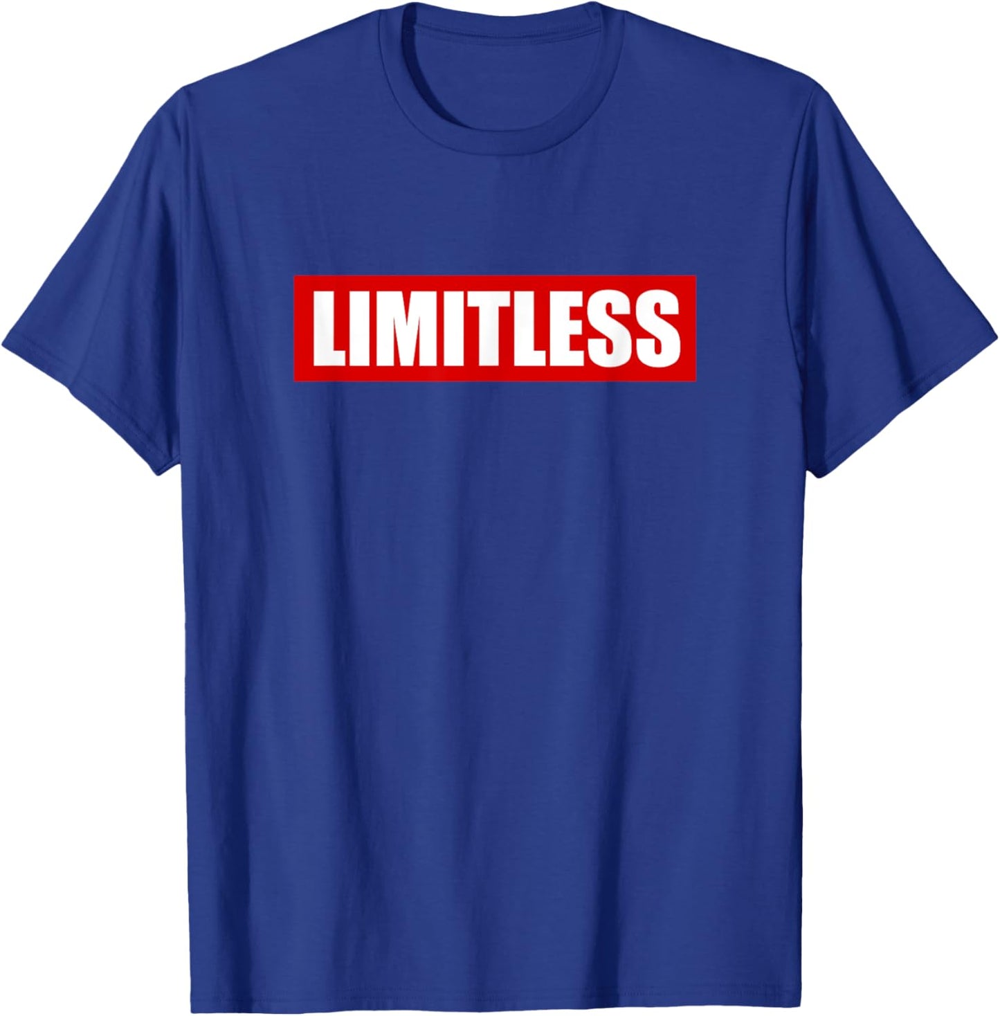 LIMITLESS Inspirational Entrepreneur Motivational No Limit T-Shirt - T-Shirt | Royal