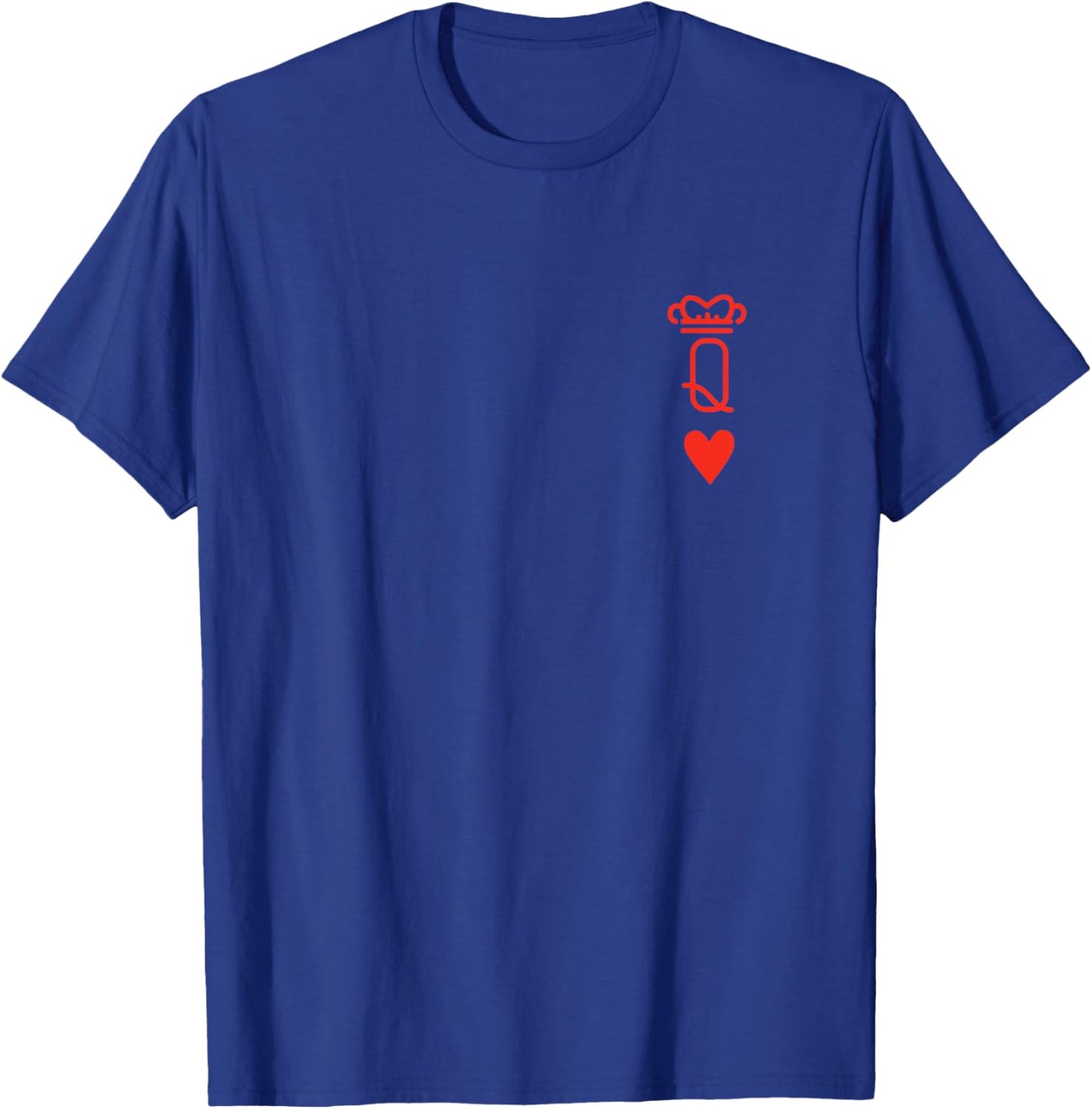 Queen of Heart Matching Outfits Couples T-Shirt - T-Shirt | Royal