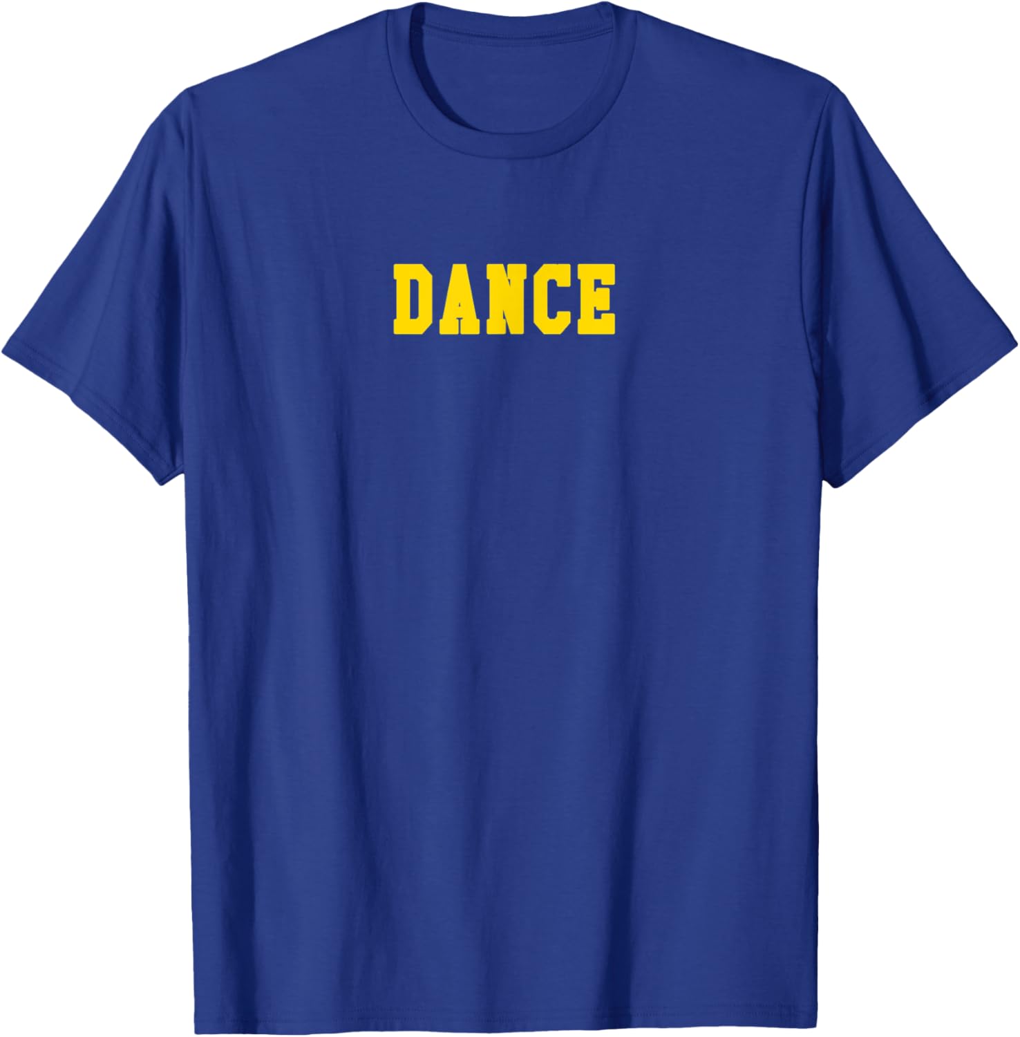 State of Michigan Dance U M Ann Arbor MI AA Degree T-Shirt - T-Shirt | Royal