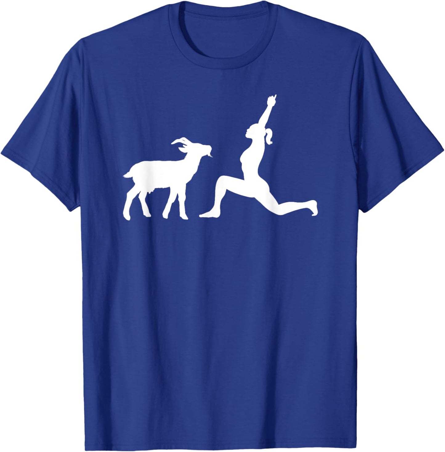 Goat Yoga T-Shirt - T-Shirt | Royal