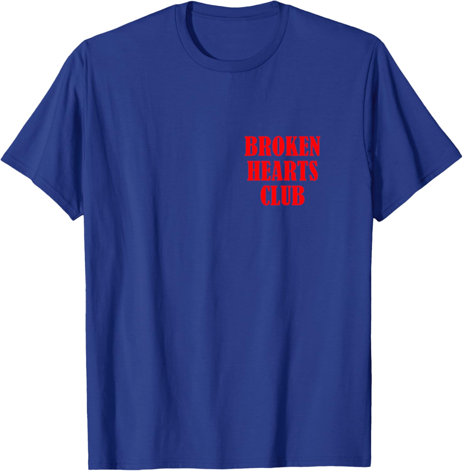 Broken Heart Club Anti Valentine Divorce Breakup Heartbroken T-Shirt - T-Shirt | Royal