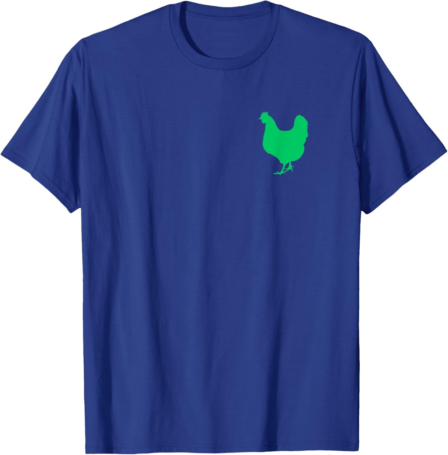 Follow Your Dreams Don't Be A Chicken funny space chicken T-Shirt - T-Shirt | Royal
