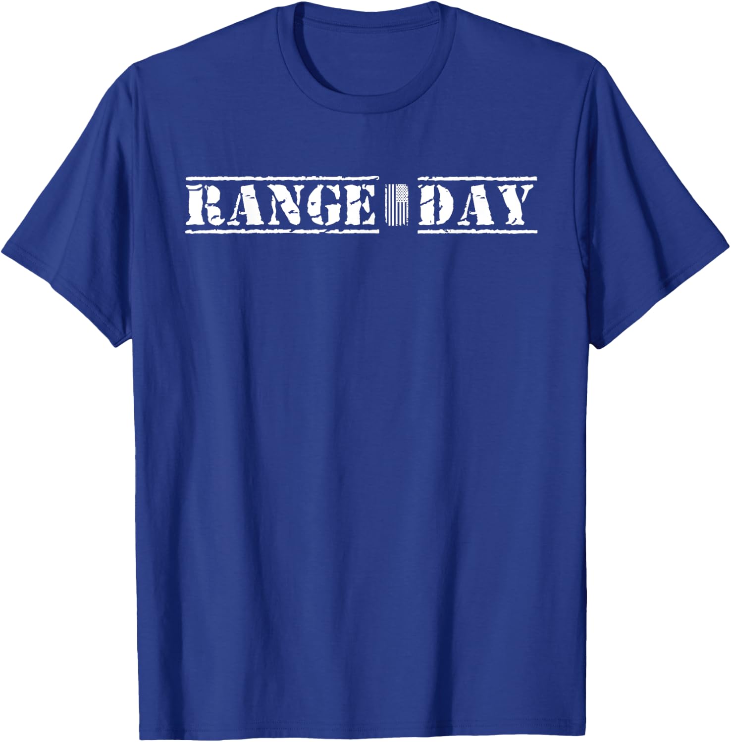 Range Day American Flag Patriotic Shooting Range Women Men T-Shirt - T-Shirt | Royal