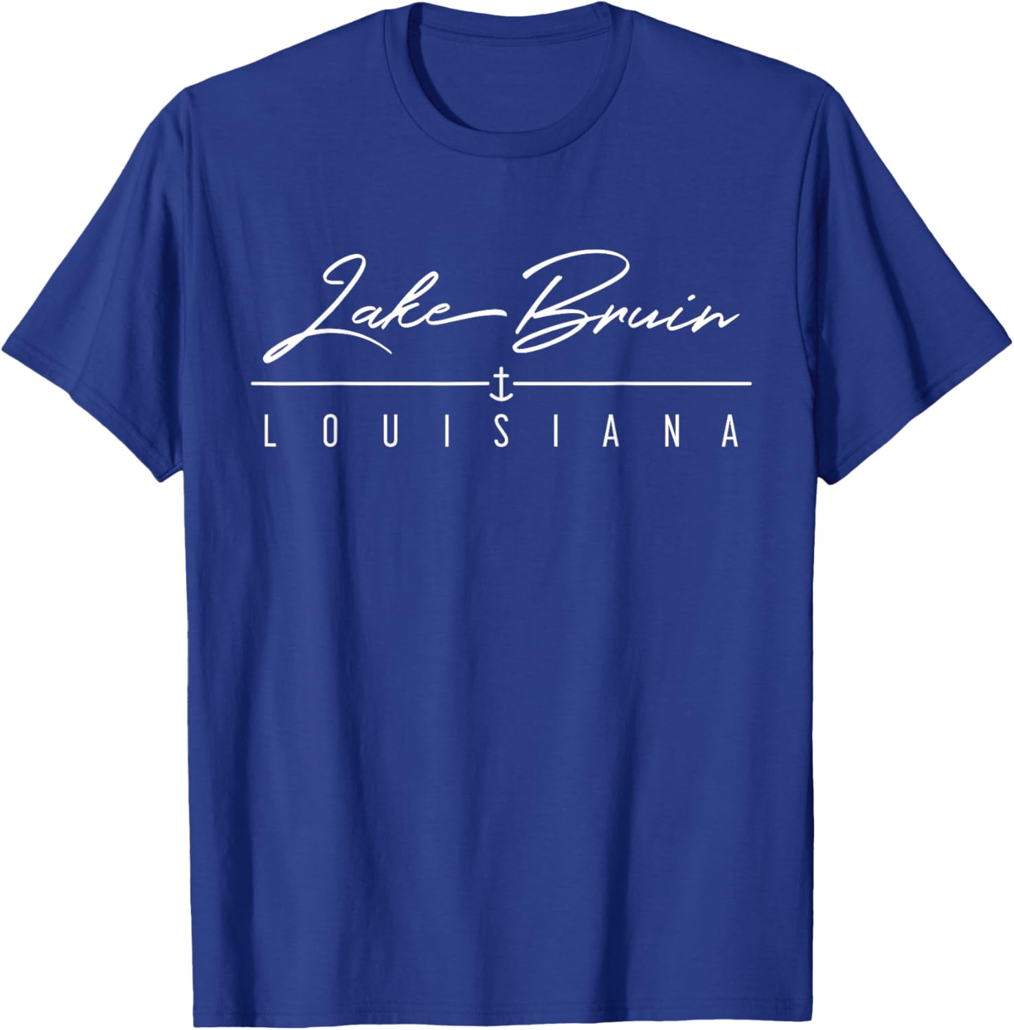 Lake Bruin LA T-Shirt - T-Shirt | Royal