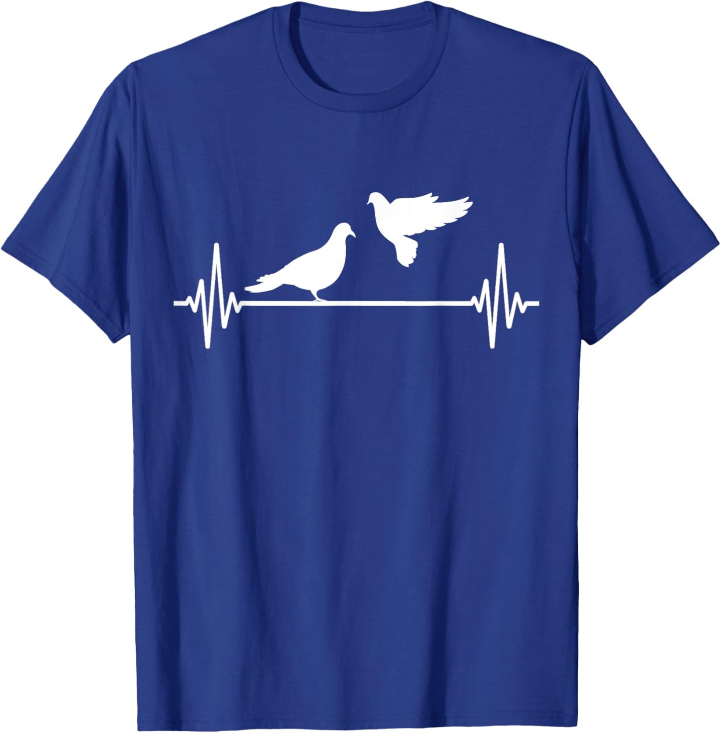 Pigeon Love Pigeons Motif Dovecote Funny T-Shirt - T-Shirt | Royal