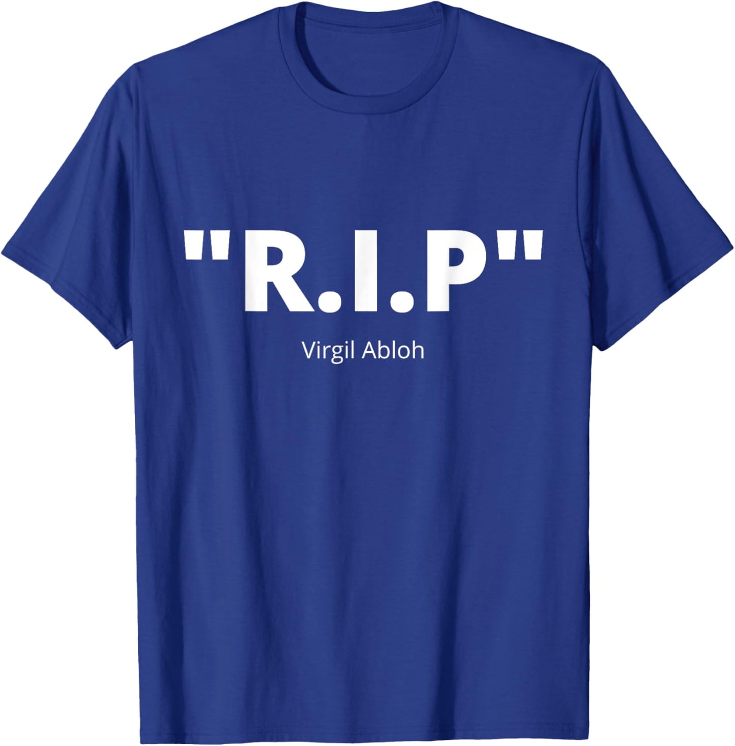 Rip Virgil Abloh Clothing Off Streetwear White Men Women T-Shirt - T-Shirt | Royal