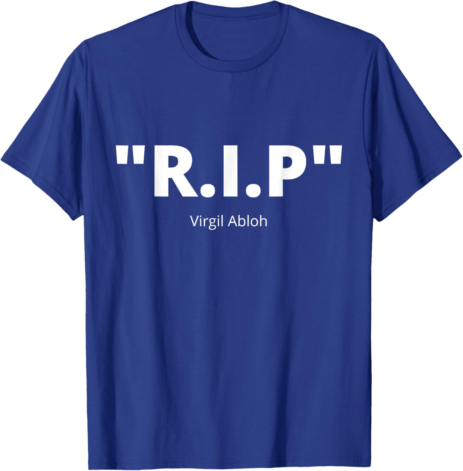 Rip Virgil Abloh Clothing Off Streetwear White Men Women T-Shirt - T-Shirt | Royal