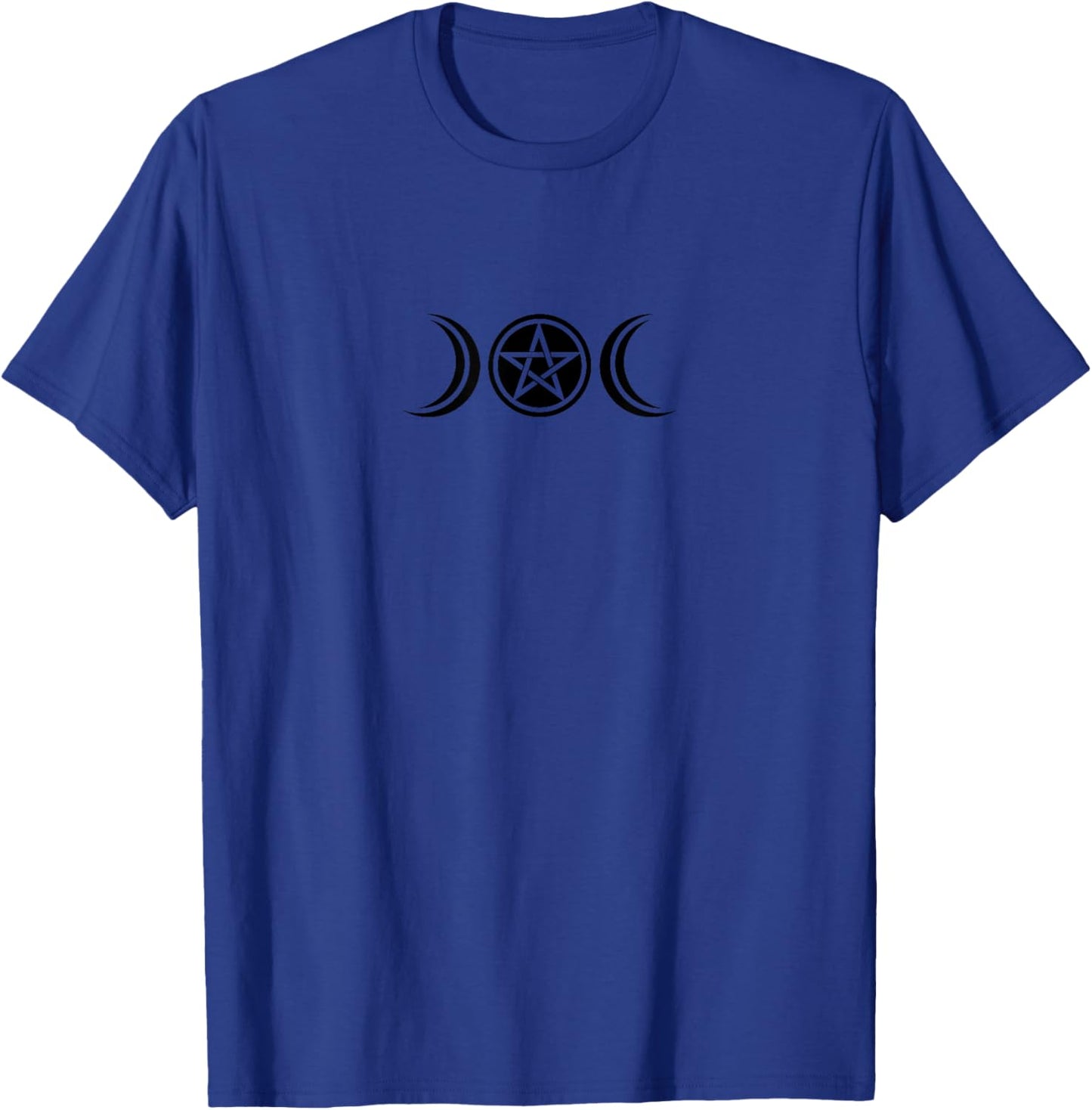 Wicca Full Moon Goddess Magic Witchcraft Nature Pentagram T-Shirt - T-Shirt | Royal