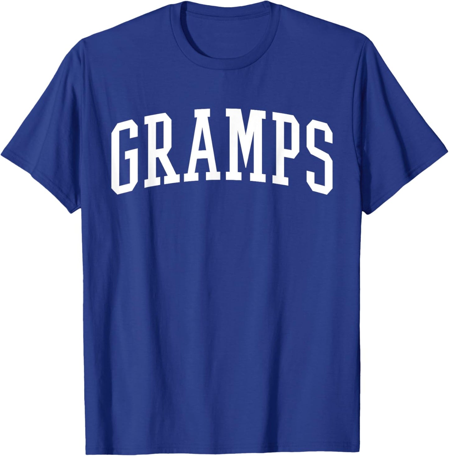 Classic Varsity Gramps - Men's Black Small Classic Fit Short Sleeve T-Shirt - T-Shirt | Royal