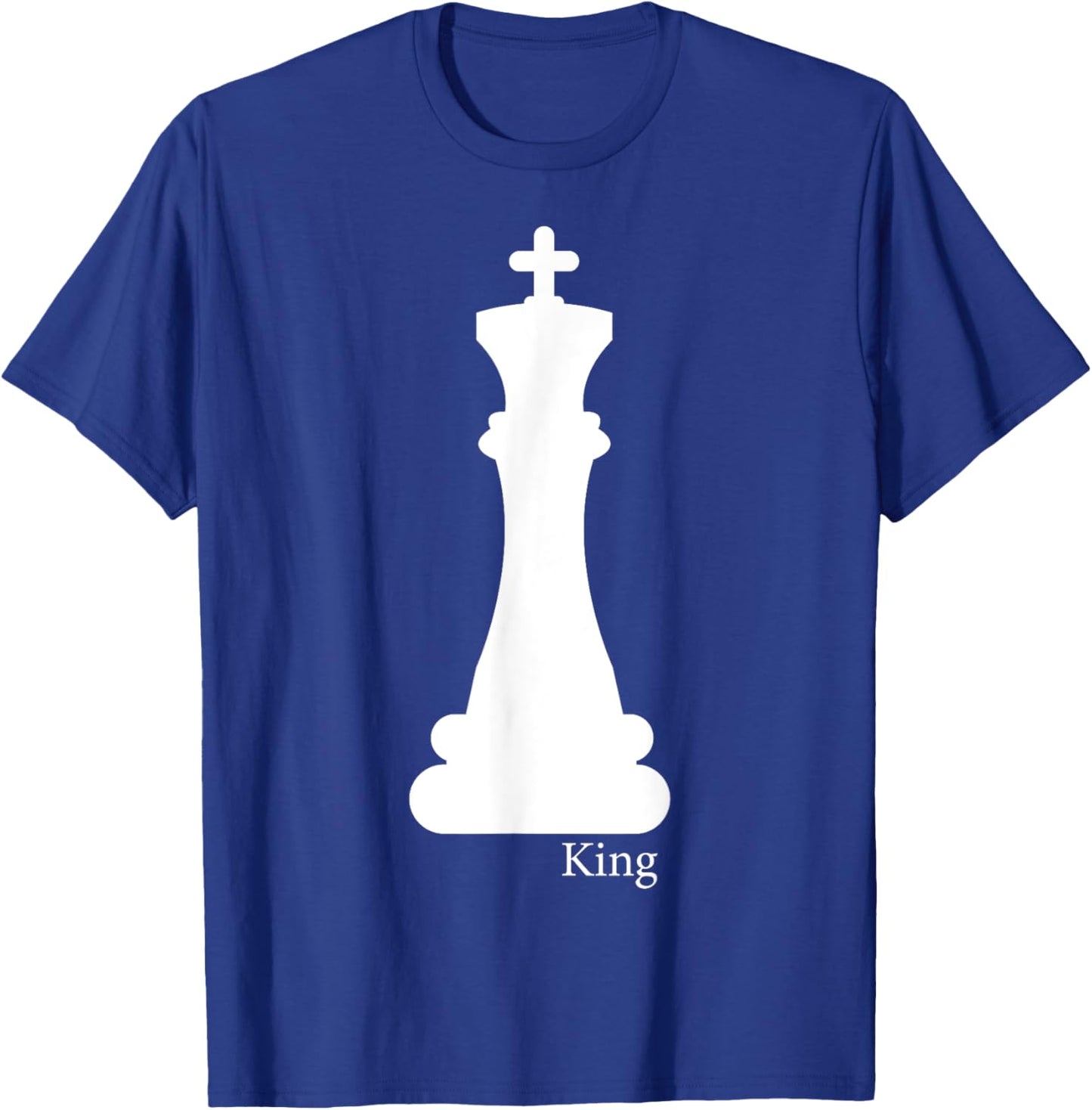 Halloween Costume Chess Piece King Kids Club Men Women T-Shirt - T-Shirt | Royal