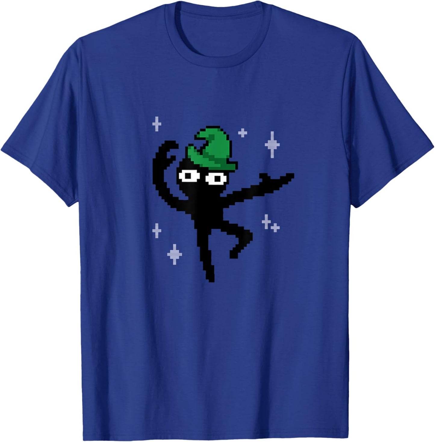 Inscryption Dancing Pixel Wizard Horror Card Game Halloween T-Shirt - T-Shirt | Royal