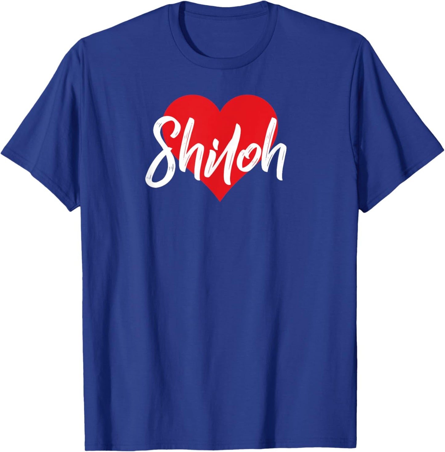 I Love Shiloh First Name I Heart Named T-Shirt - T-Shirt | Royal