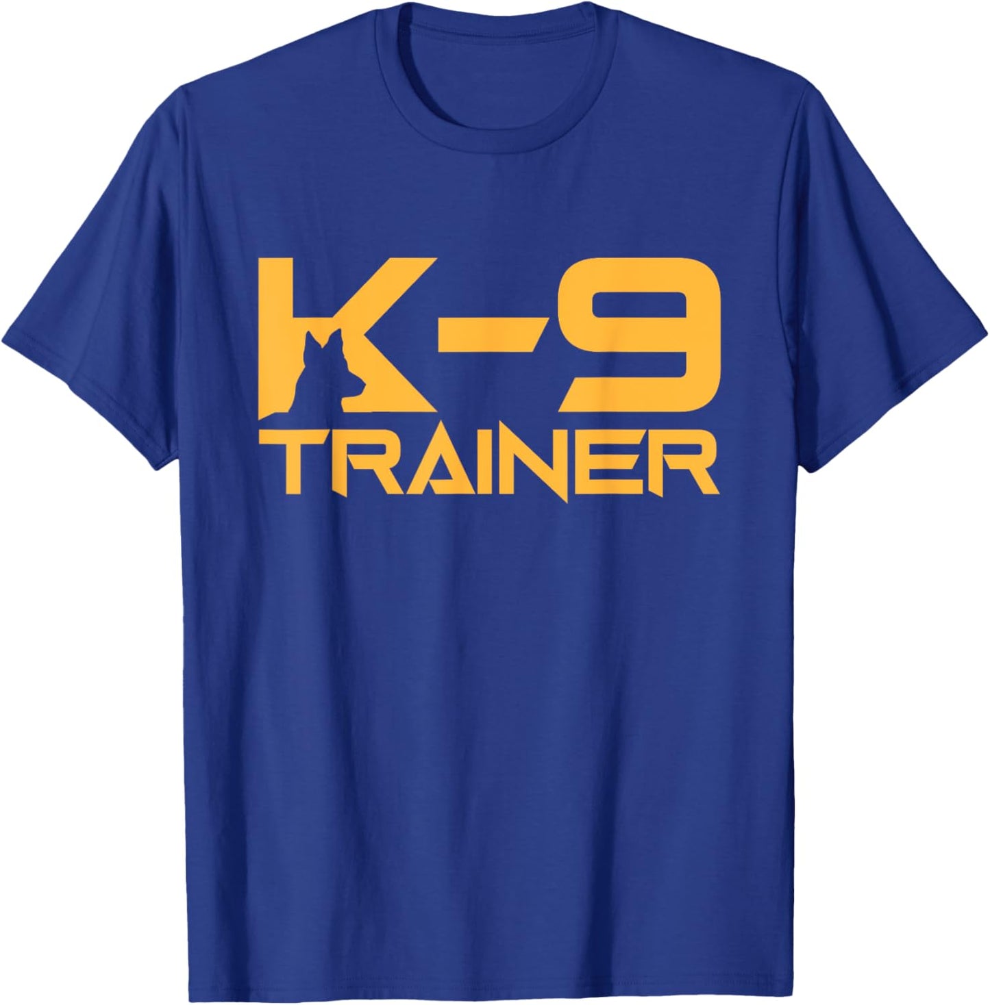K-9 K9 Dog Handler Trainer Police Security Halloween Men Women T-Shirt - T-Shirt | Royal