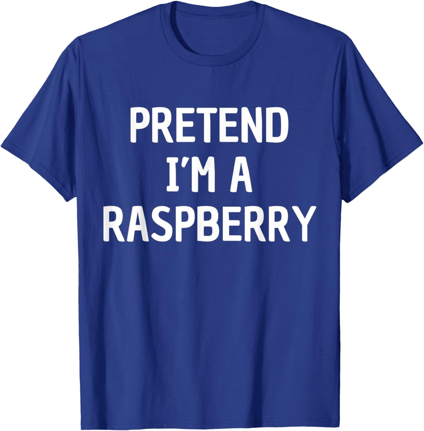 Funny Halloween Raspberry Costume Men Women Adults Kids T-Shirt - T-Shirt | Royal