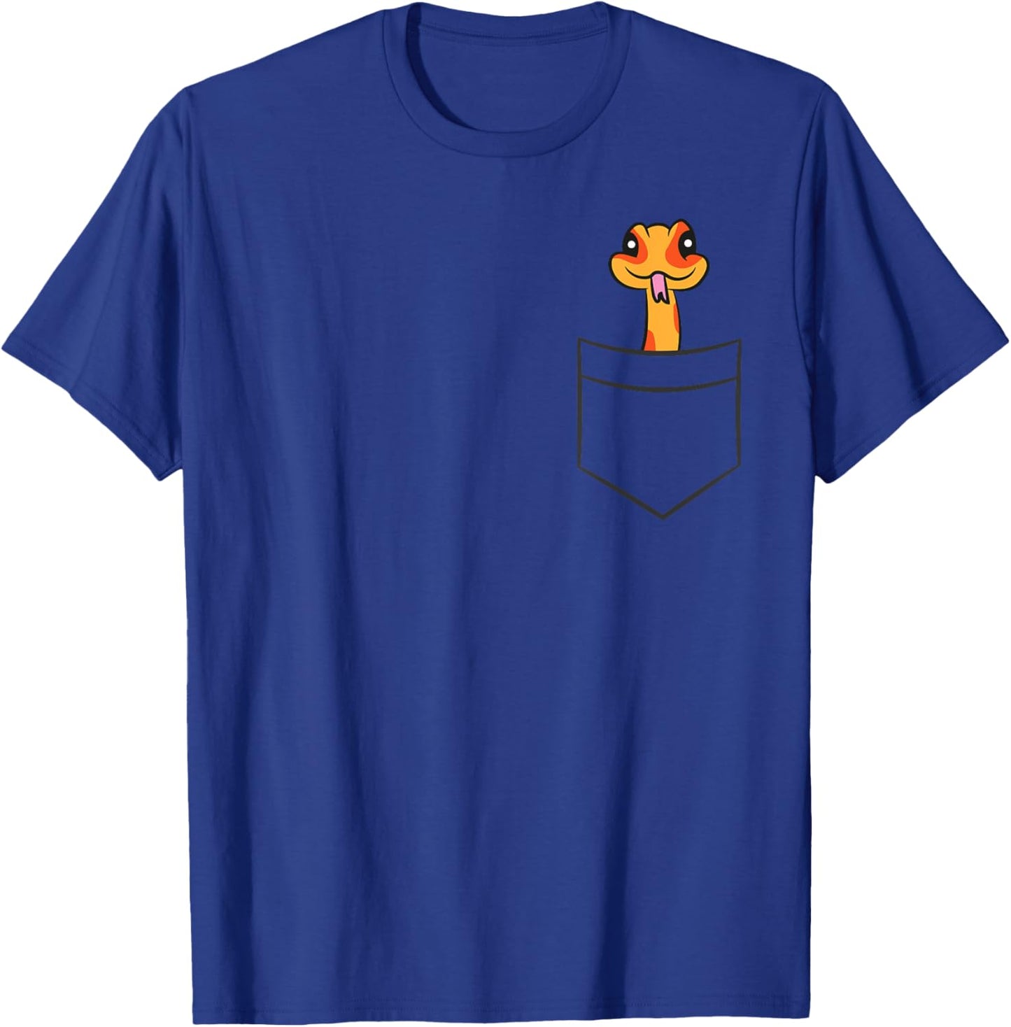 Corn Snake In The Pocket Red Rat Snake T-Shirt - T-Shirt | Royal