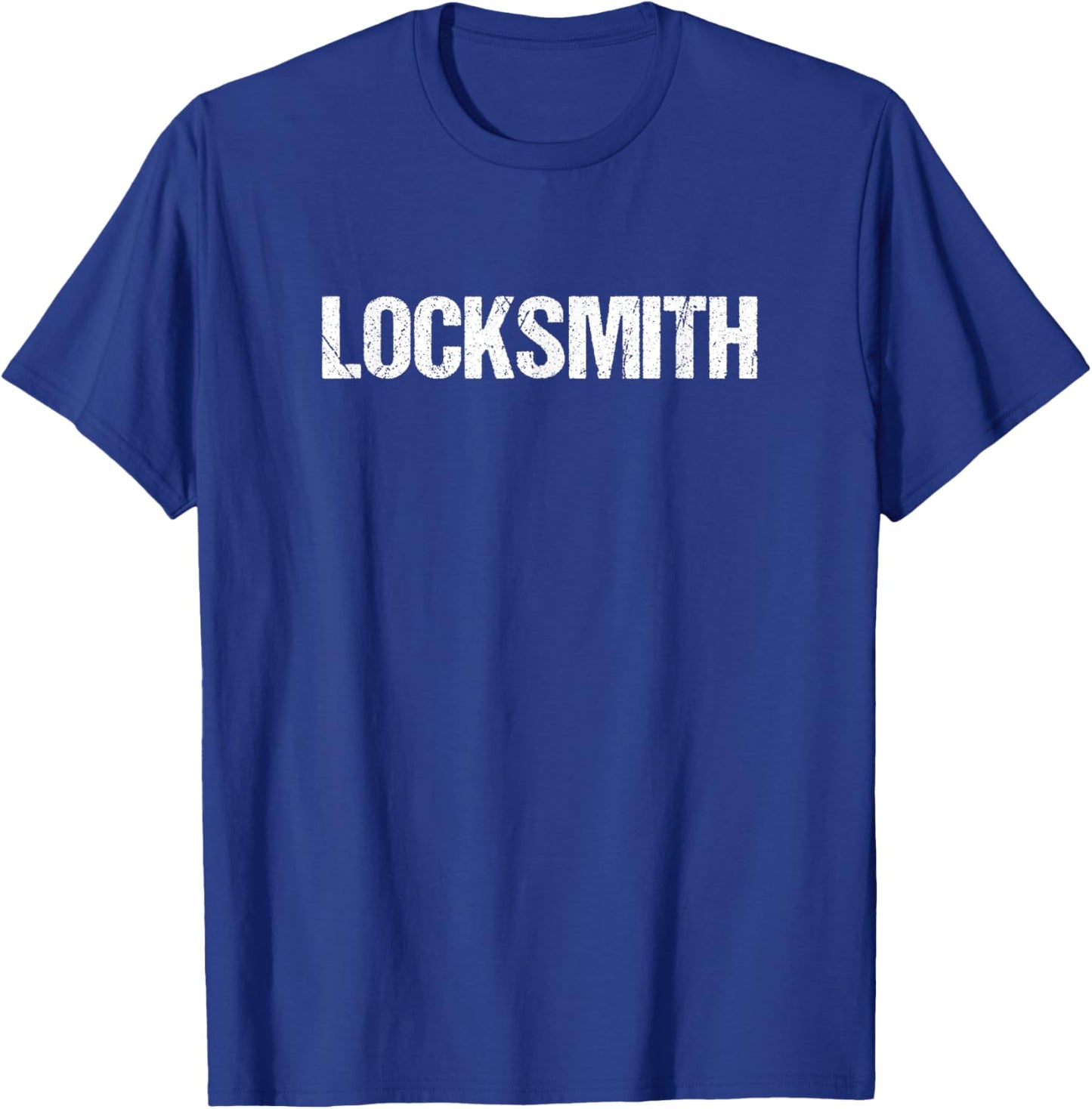 Locksmith Simple Title T-Shirt - T-Shirt | Royal