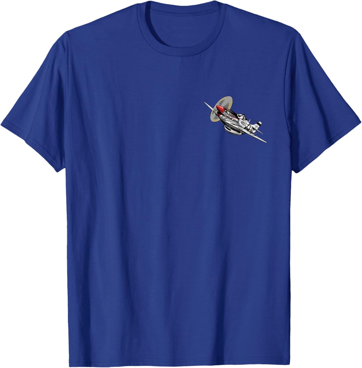 Vintage Warbirds Forever WWII Military Airplane Design T-Shirt - T-Shirt | Royal