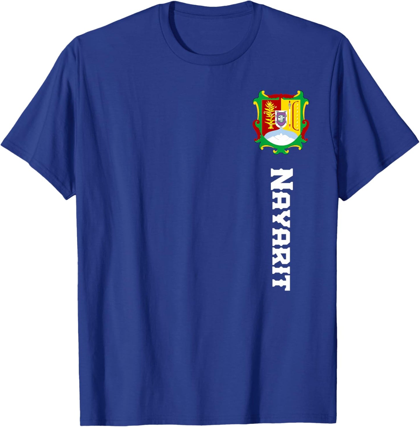 Nayarit Mexico Camisa T-Shirt - T-Shirt | Royal