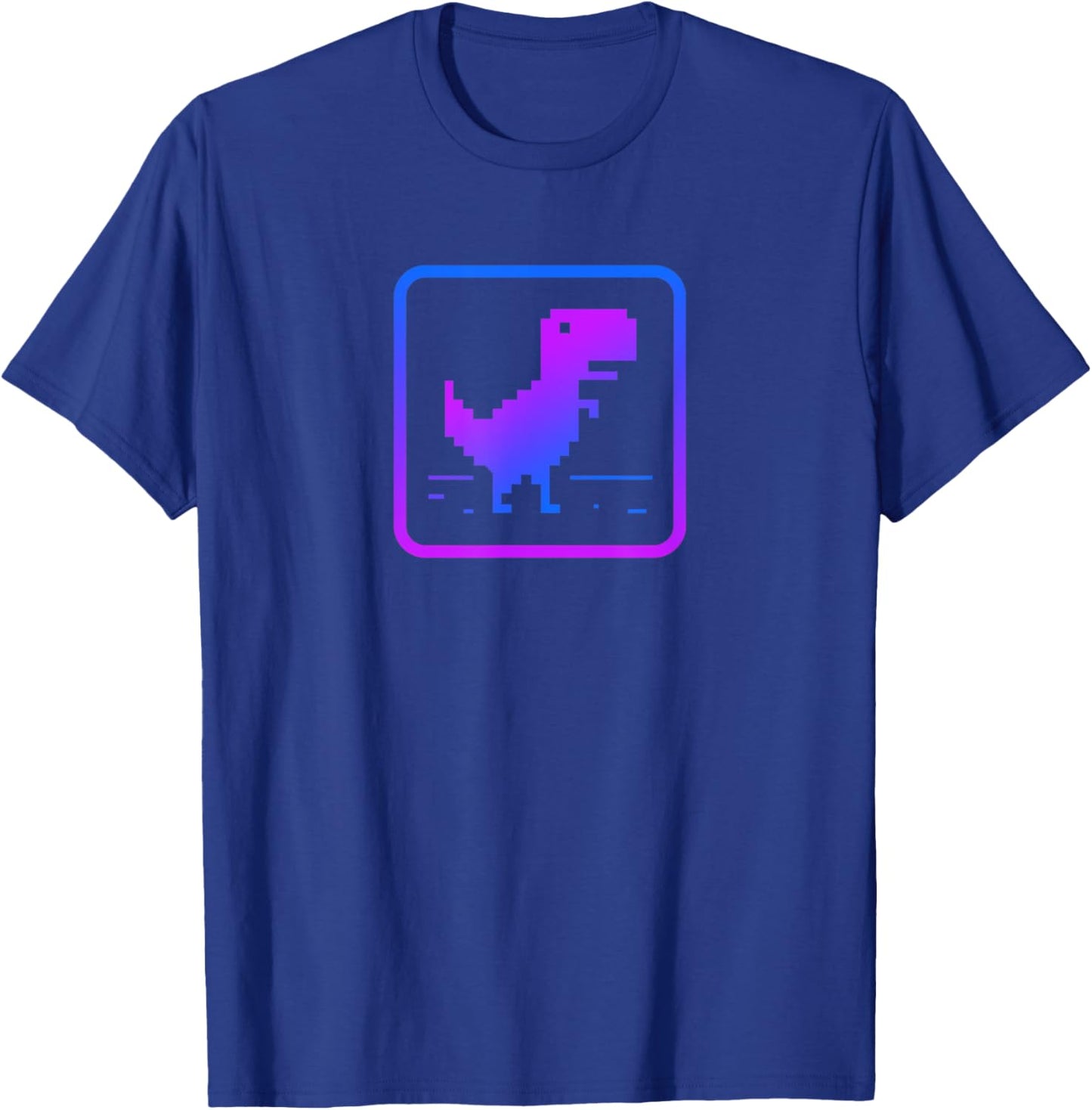 No internet dinosaur graphic design T-Shirt - T-Shirt | Royal