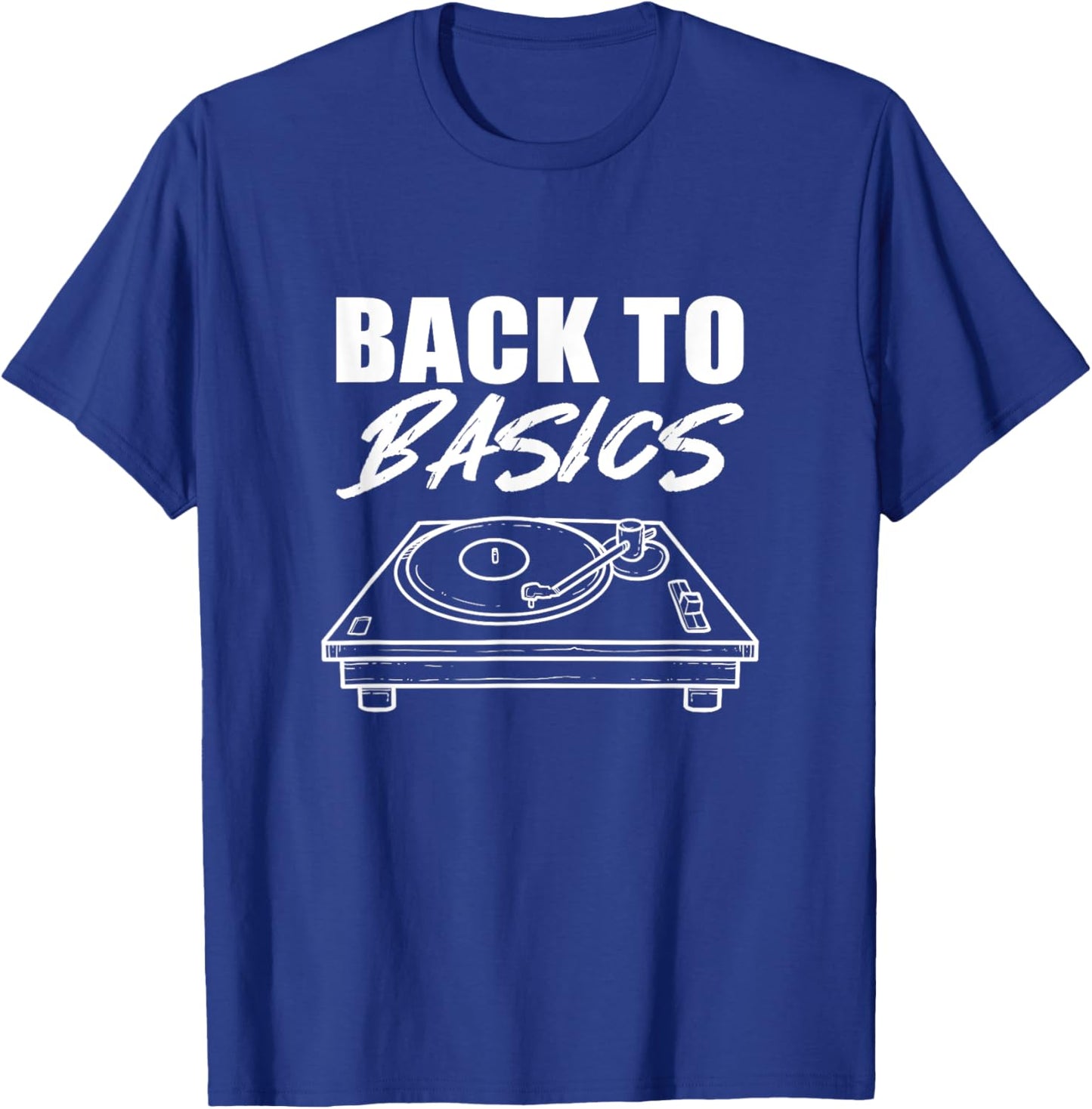 Back to Basics Musician T-Shirt - T-Shirt | Royal