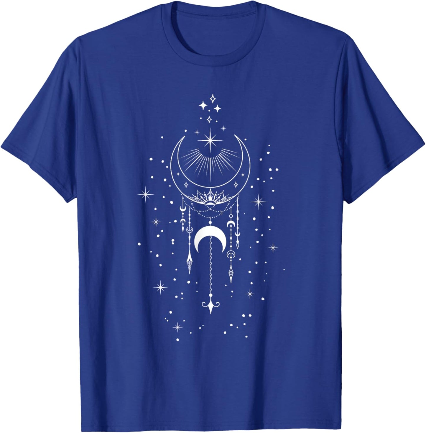 Boho Celestial Moon T-Shirt - T-Shirt | Royal