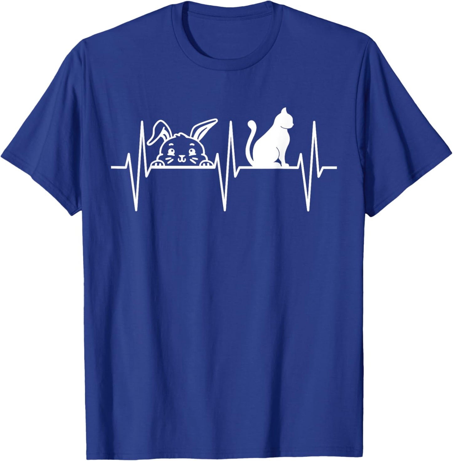 Bunny Shirt Funny Cat Lover Rabbit Pet Bunny Lover Women Girls Kids T-Shirt - T-Shirt | Royal