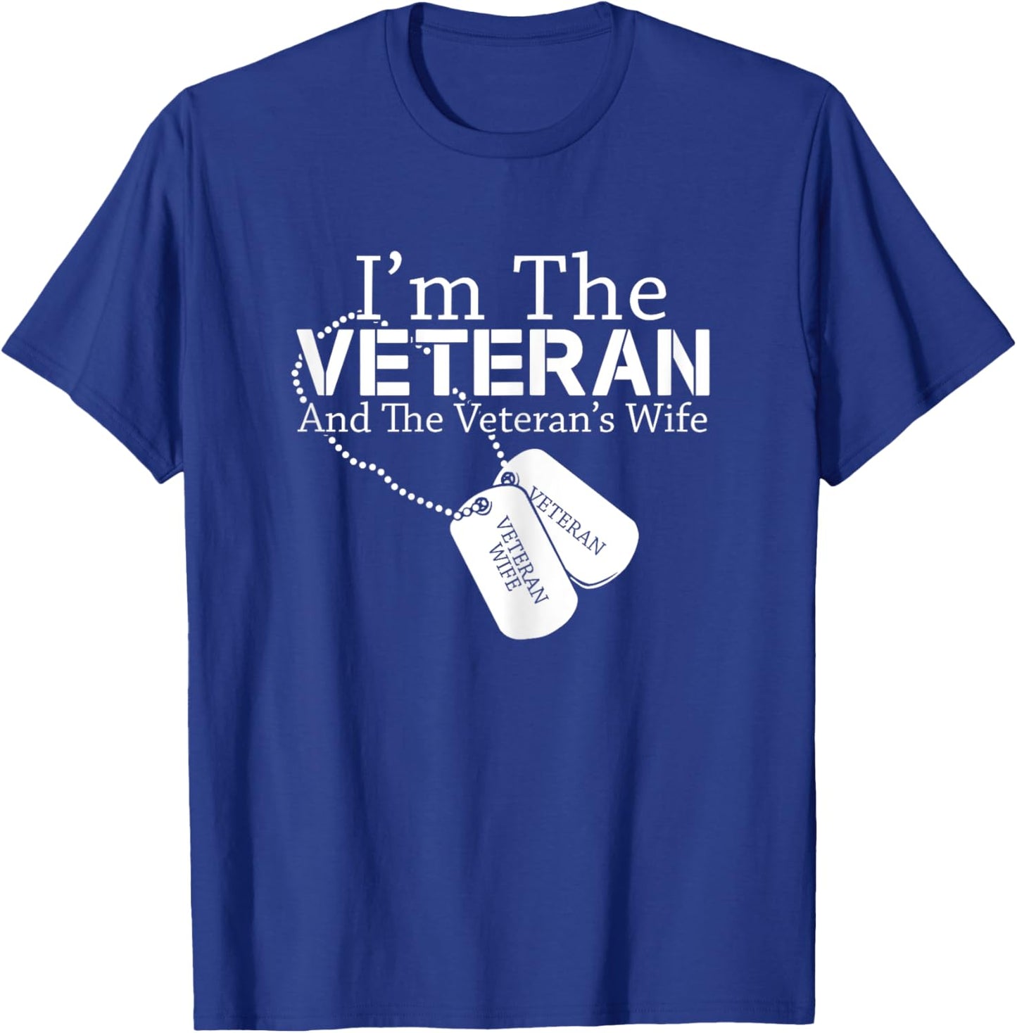 I Am The Veteran Veterans Day US Military Patriotic T-Shirt - T-Shirt | Royal