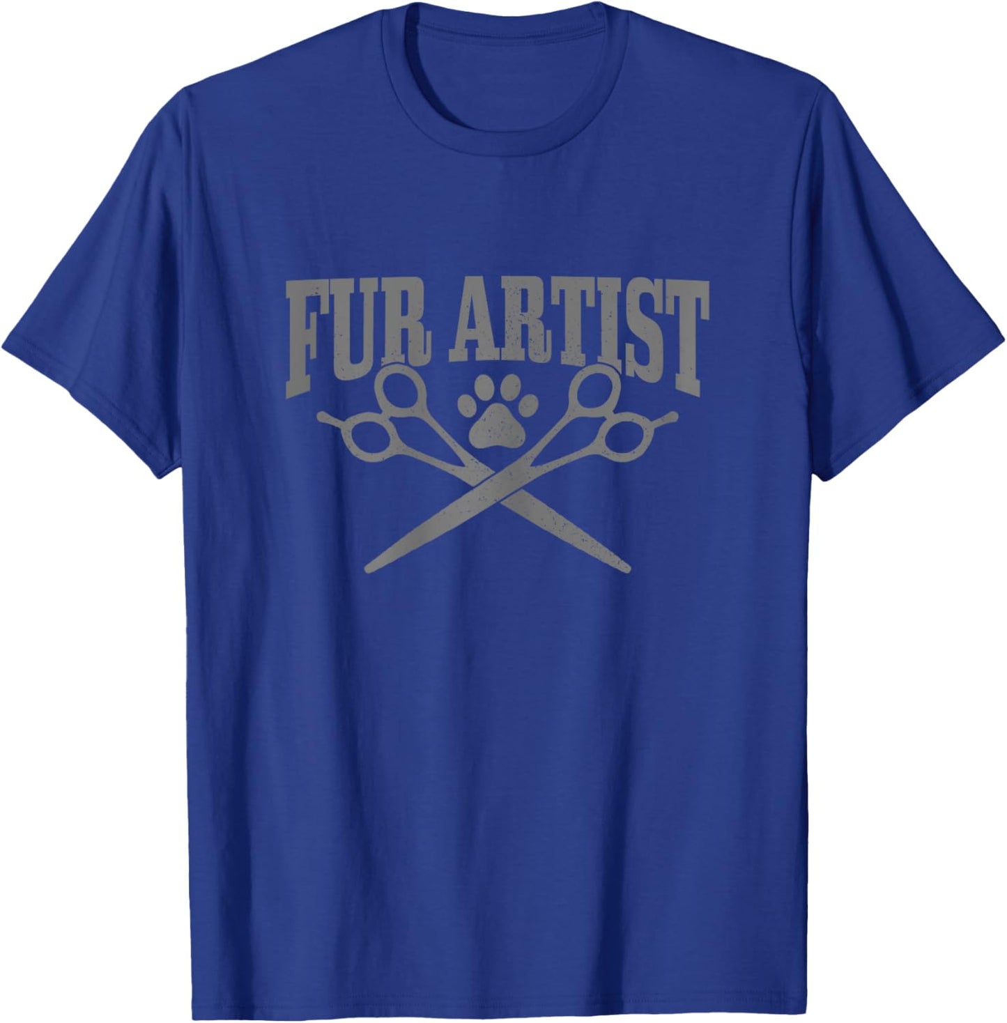 Dog Groomer Fur Artist Dog Hairdresser T-Shirt - T-Shirt | Royal