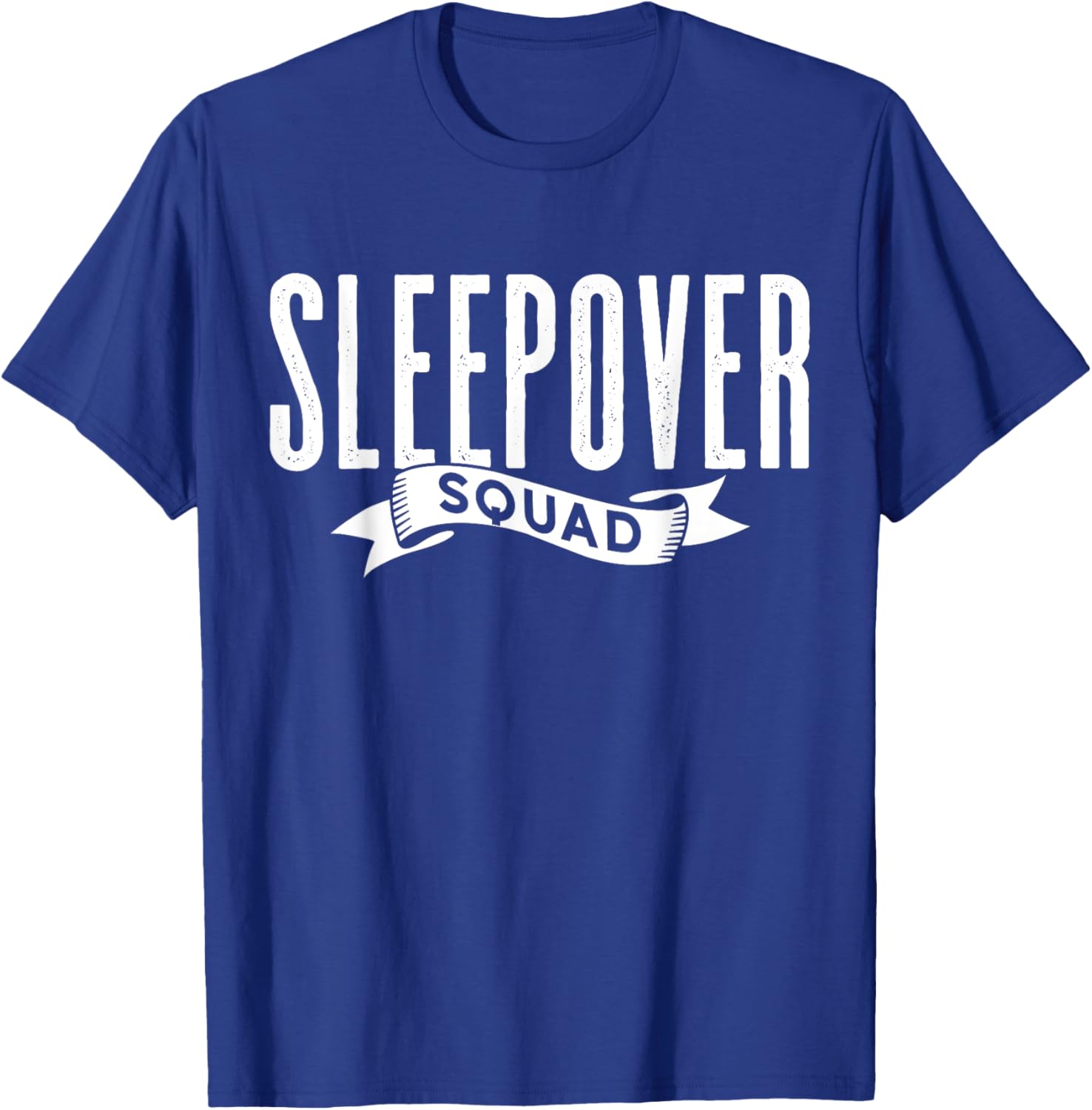 Sleepover Squad Team Party Cute Overnight T-Shirt - T-Shirt | Royal
