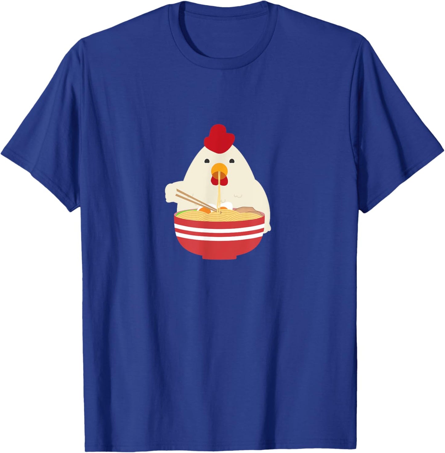 Ramen Chicken Noodle Soup Kawaii Anime T-Shirt - T-Shirt | Royal