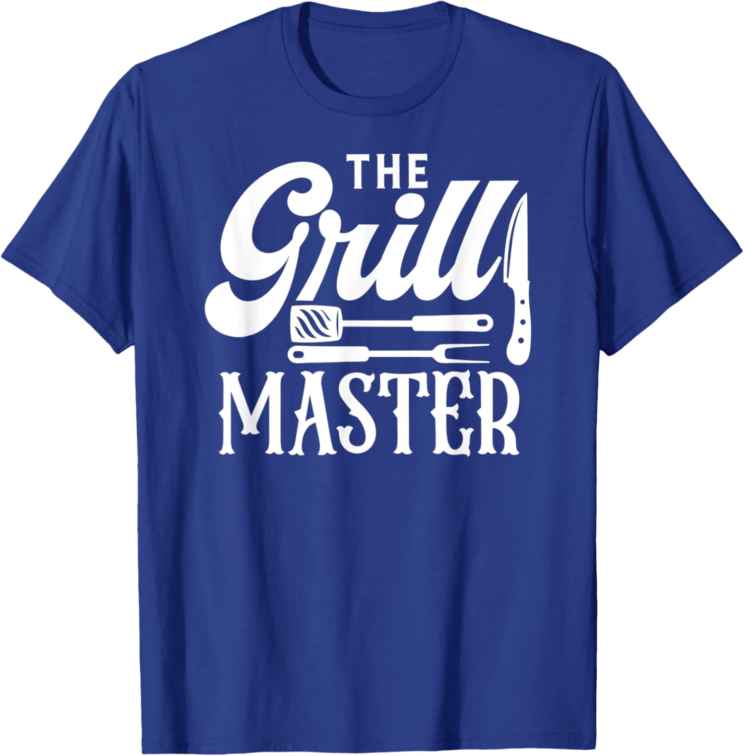 The Grill Master BBQ Grilling T-Shirt - T-Shirt | Royal