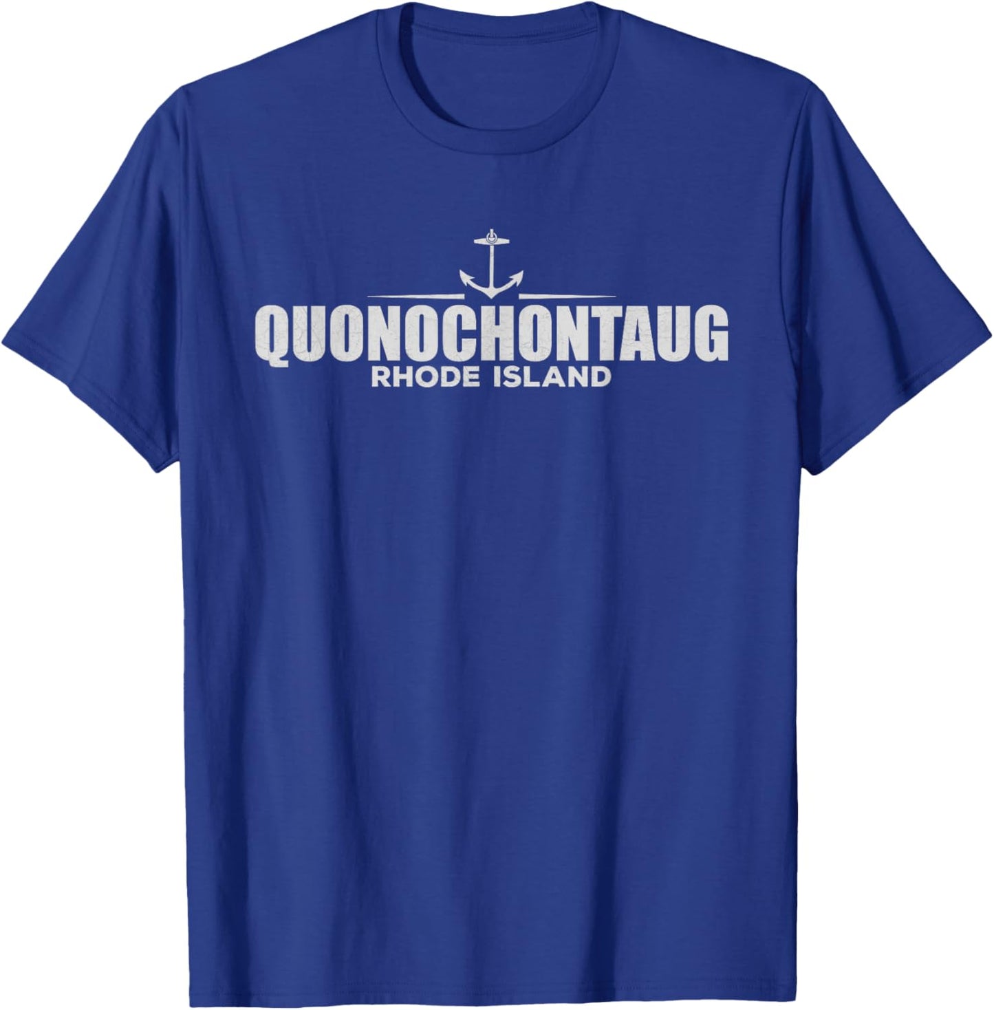 Quonochontaug Rhode Island T-Shirt - T-Shirt | Royal