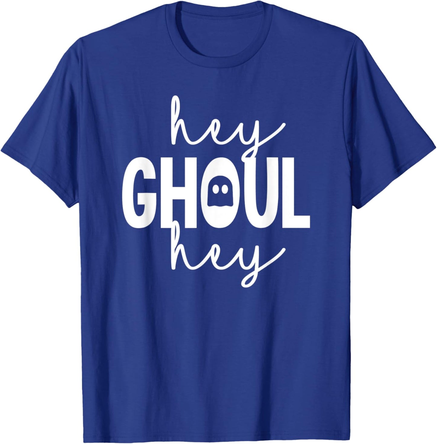 Toddler Halloween Shirt For Kids Toddlers Hey Ghoul Hey T-Shirt - T-Shirt | Royal