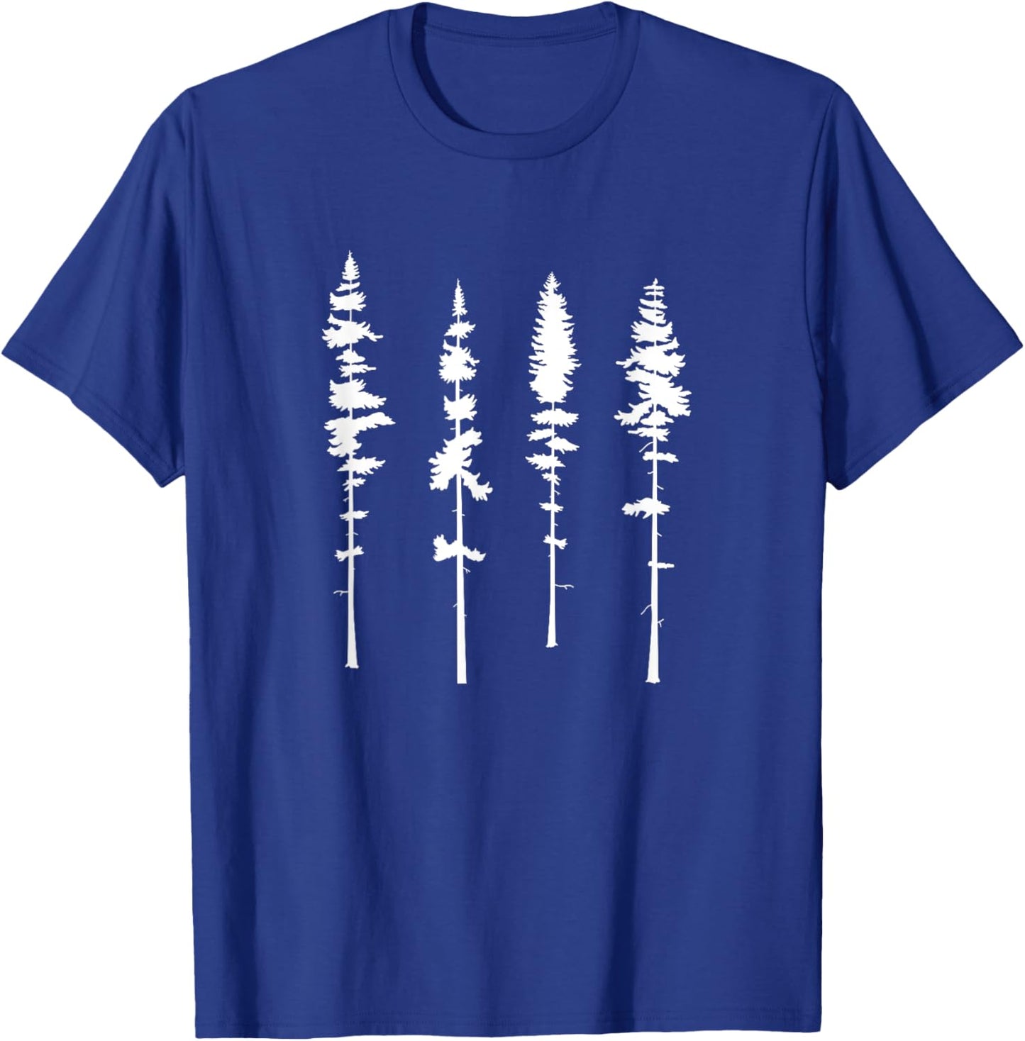 Skinny Pine Tree T-Shirt - T-Shirt | Royal