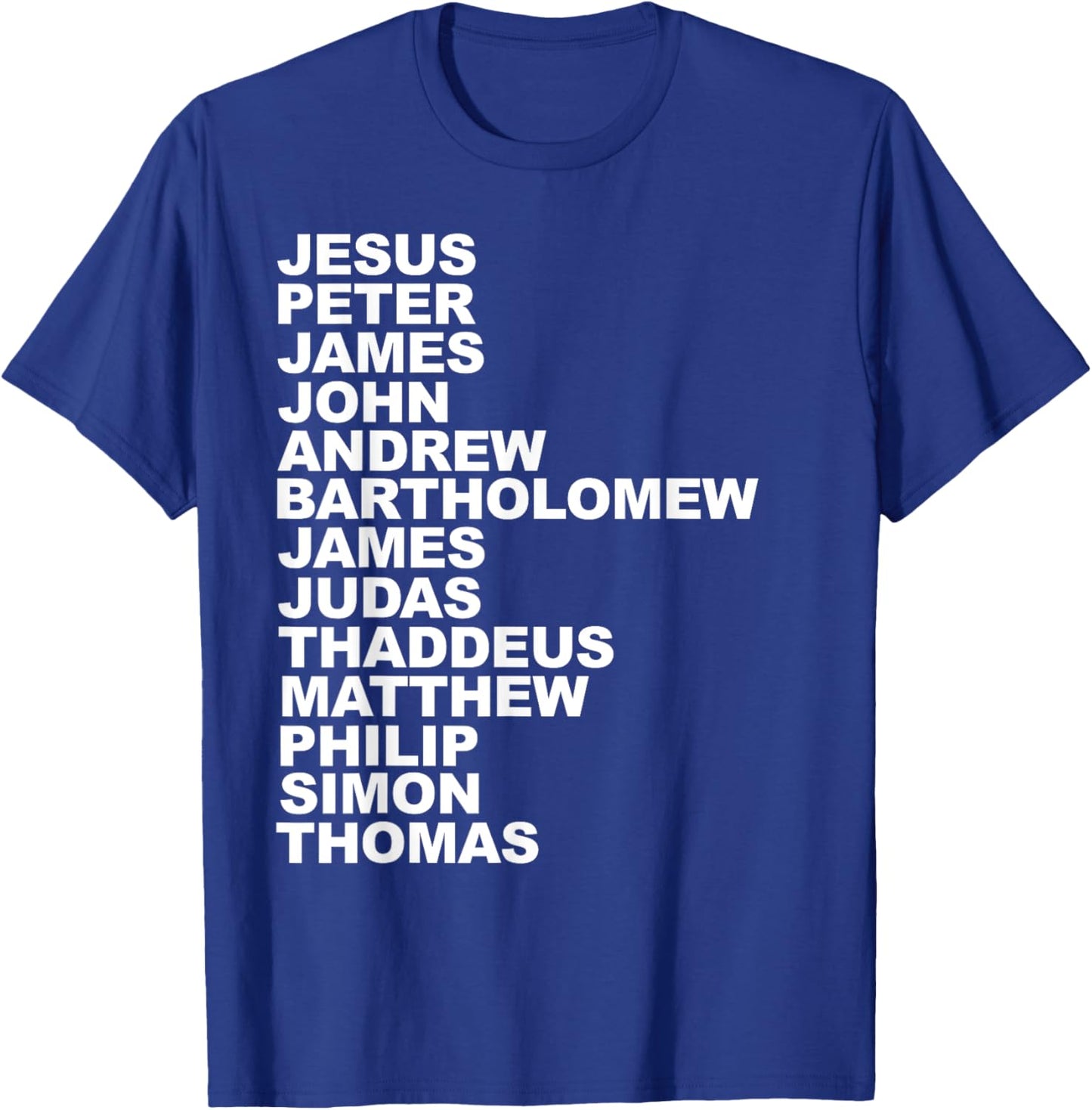 Jesus Apostles T-Shirt - T-Shirt | Royal