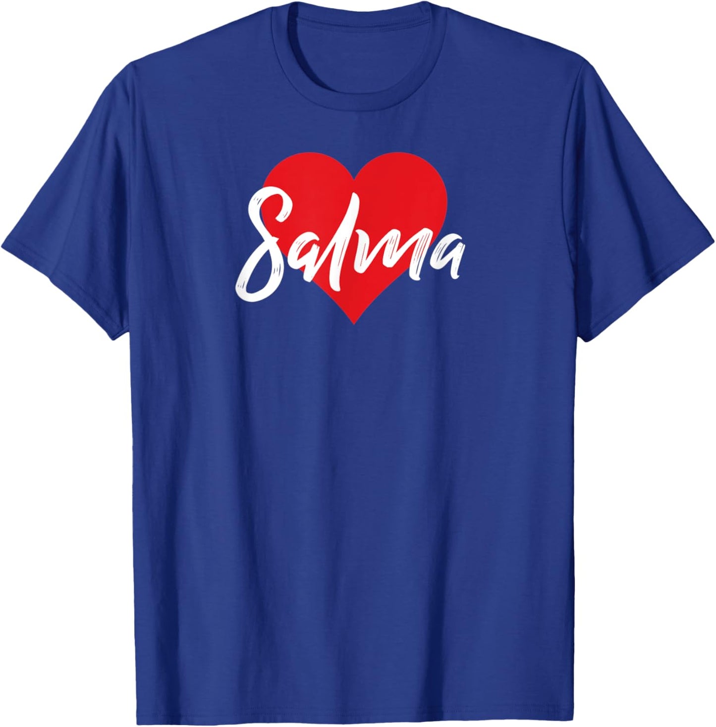 I Love Salma First Name I Heart Named T-Shirt - T-Shirt | Royal