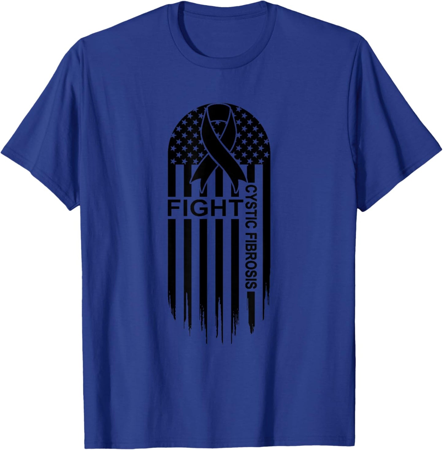 Cystic Fibrosis Awareness Pulmonary Fibrosis Pulmonologist T-Shirt - T-Shirt | Royal