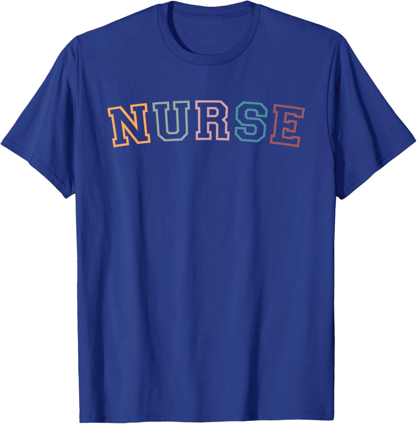 Retro Nurse Life for Registered Nurse Nurse's Day T-Shirt - T-Shirt | Royal
