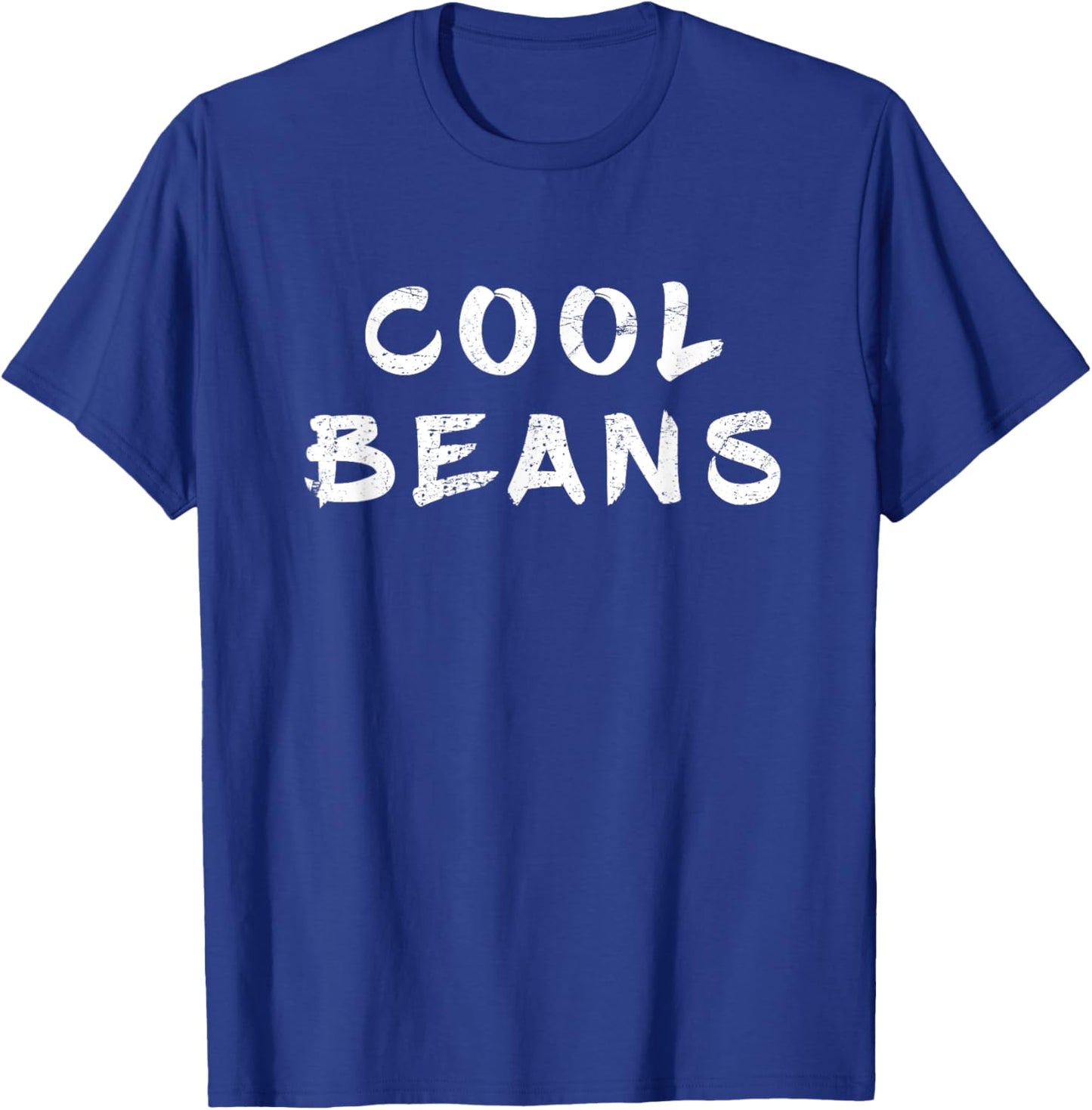 Cool Beans Funny Saying 80's Vintage Retro Pop Culture Quote T-Shirt - T-Shirt | Royal