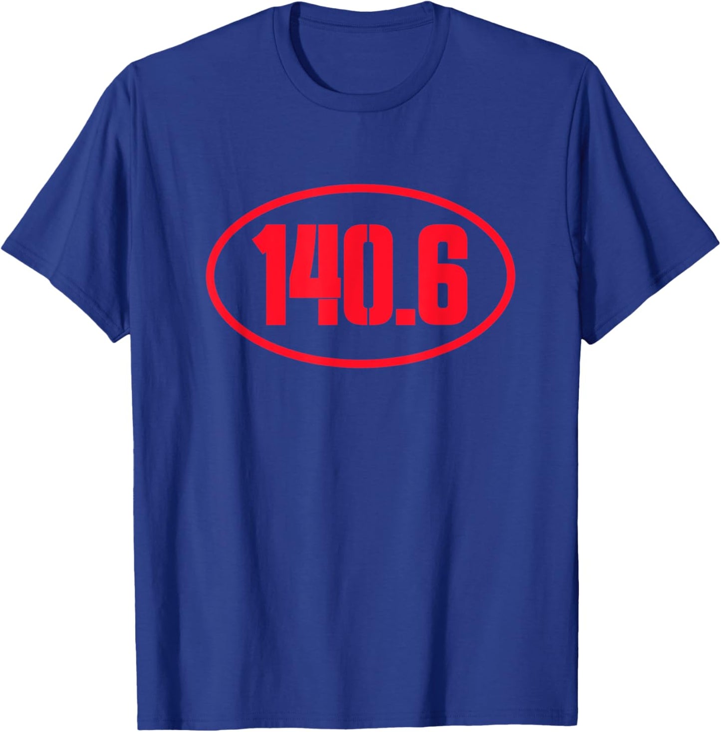 140.6 Triathlon Triathlete T-Shirt - T-Shirt | Royal