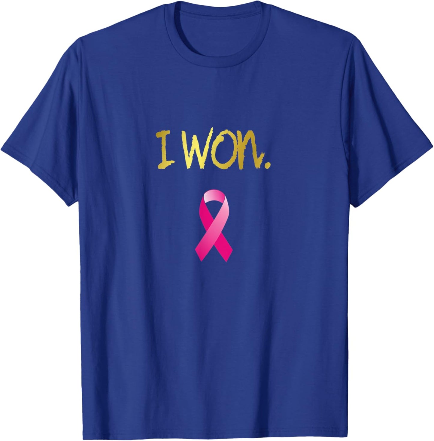 Survivor Breast Cancer Awareness T-Shirt - T-Shirt | Royal