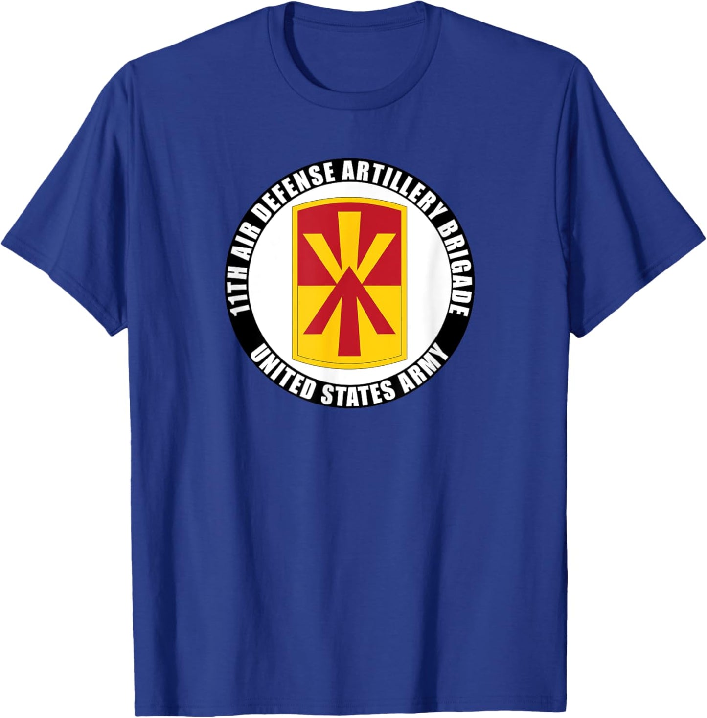 11th Air Defense Artillery Brigade United States Veteran T-Shirt - T-Shirt | Royal
