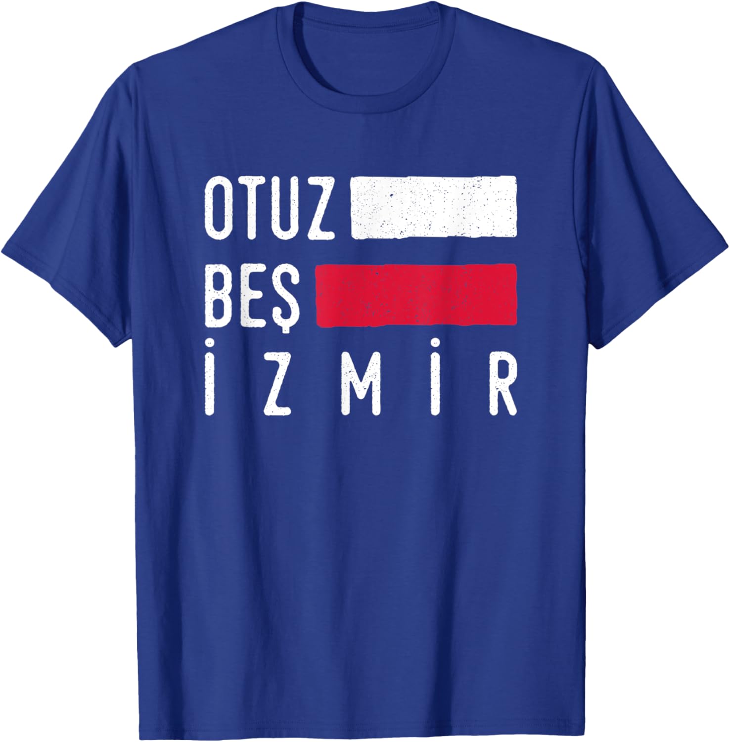 35 Izmir Turkey Türkiye Buca Bornova Konak Karsiyaka T-Shirt - T-Shirt | Royal