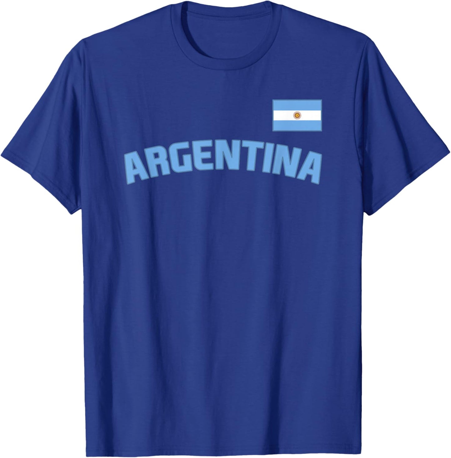 Argentina Flag Argentinian Pride International Country T-Shirt - T-Shirt | Royal