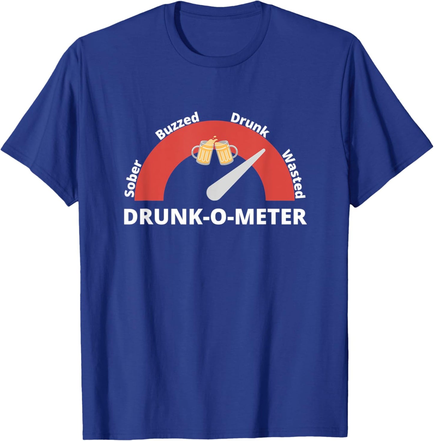 Drunk-O-Meter T-Shirt - T-Shirt | Royal